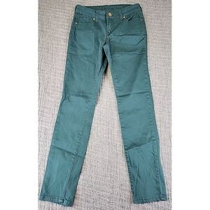 Buffalo David Bitton Gibson Cropped Skinny Blue Jeans Womens Size 27